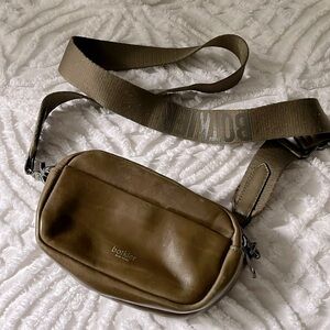 Botkier Bedford Crossbody Leather Purse Olive green Ret: $198